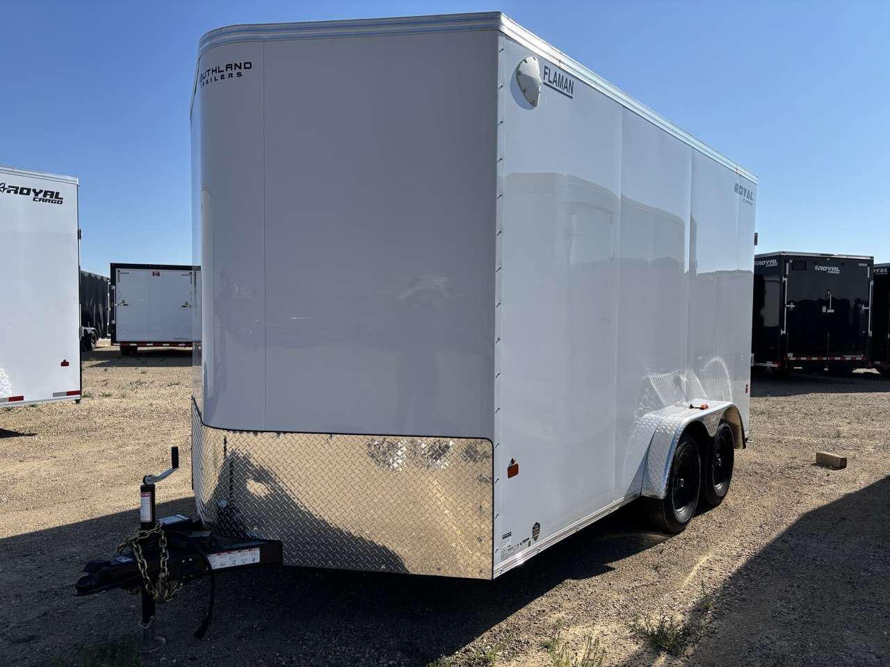 2026 Royal LCH 7'6" x 14' + V-Nose Cargo Trailer