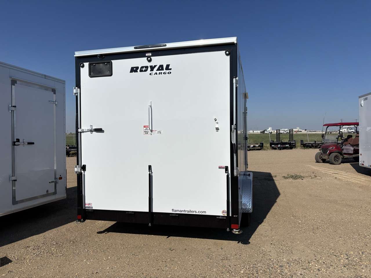 2026 Royal LCH 7'6" x 14' + V-Nose Cargo Trailer