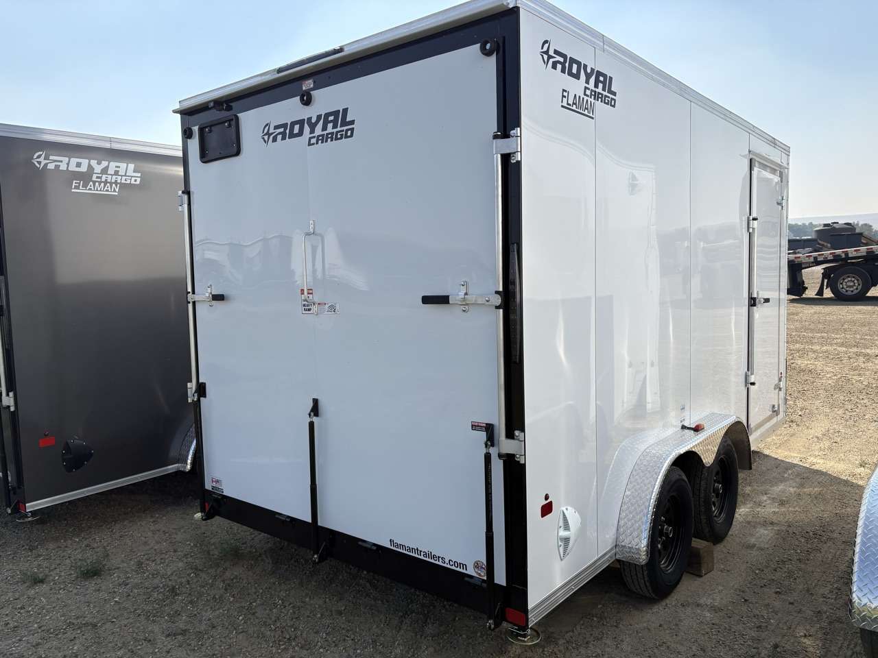 2026 Royal LCH 7'6" x 14' + V-Nose Cargo Trailer