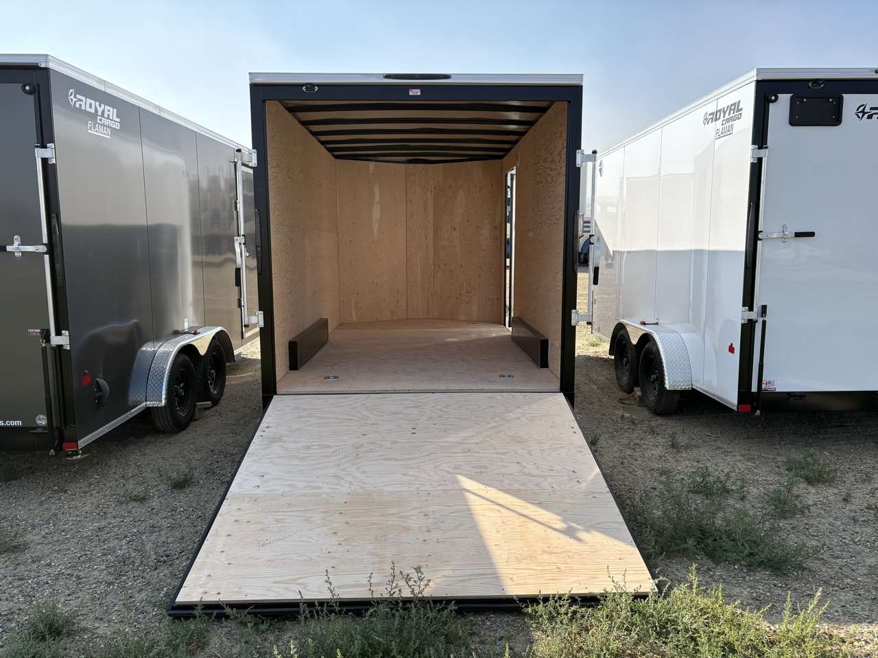 2026 Royal LCH 7'6" x 14' + V-Nose Cargo Trailer