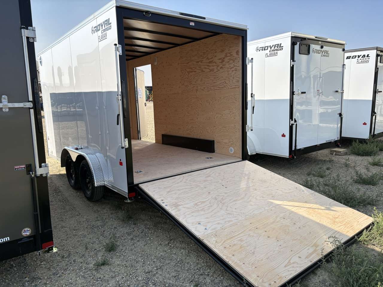 2026 Royal LCH 7'6" x 14' + V-Nose Cargo Trailer