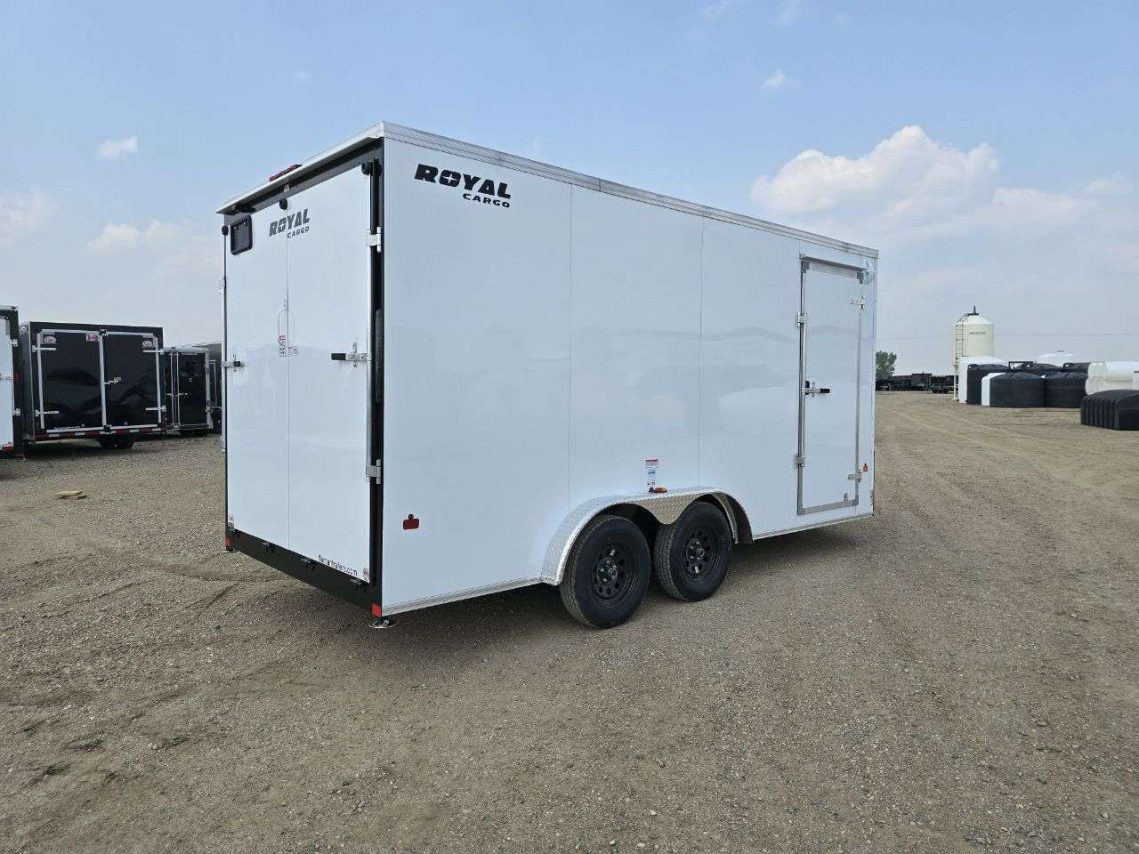 2026 Royal LCH 7'6" x 16' + V-Nose Cargo