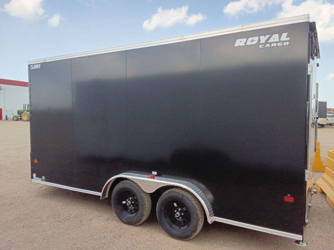 2026 Royal LCH 7'6" x 16' + V-Nose Cargo Trailer