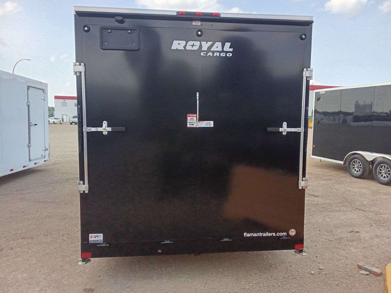 2026 Royal LCH 7'6" x 16' + V-Nose Cargo Trailer