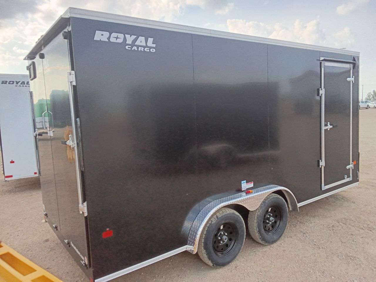 2026 Royal LCH 7'6" x 16' + V-Nose Cargo Trailer