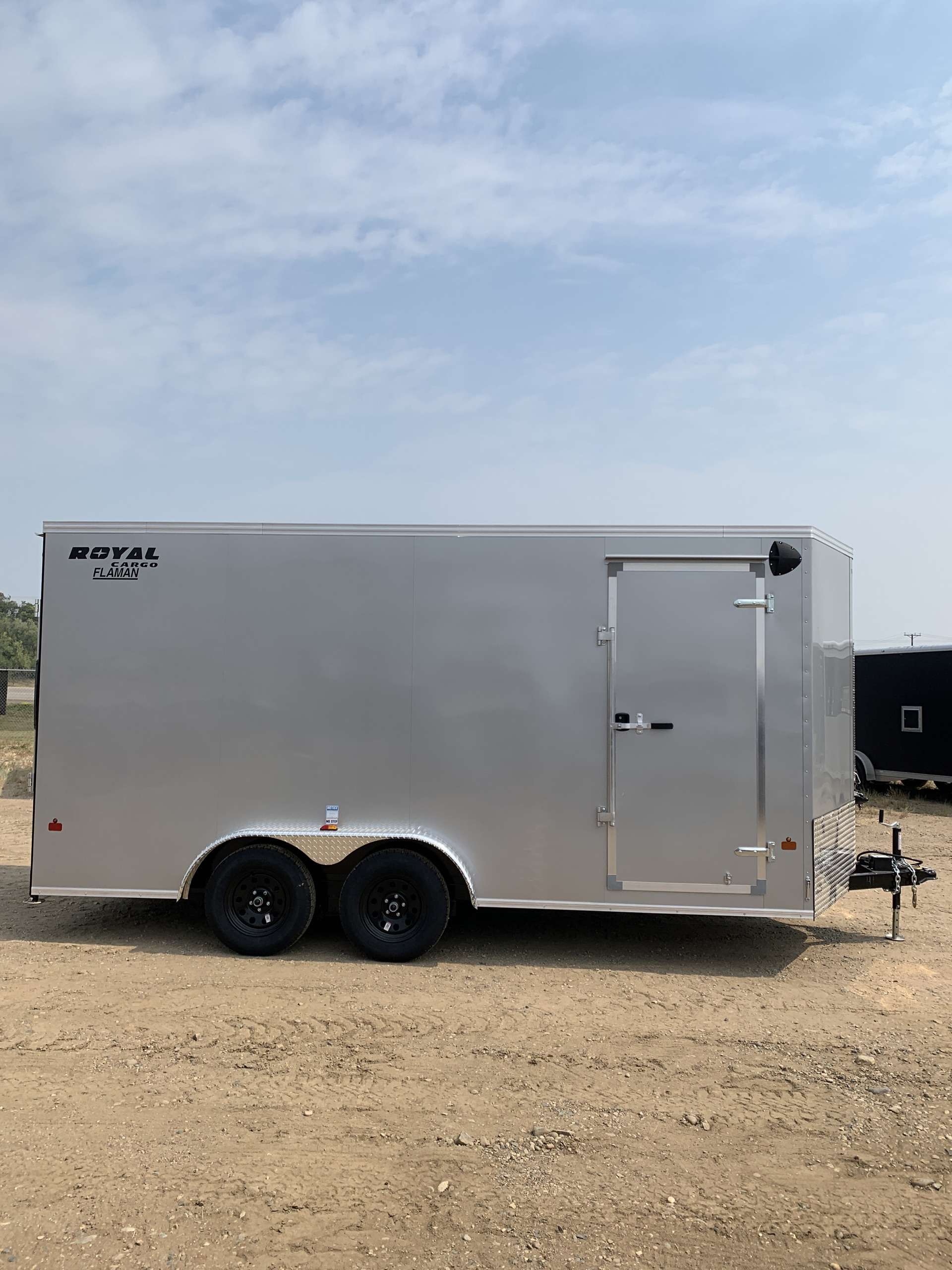 2026 Royal LCH 7'6" x 16' + V-Nose Cargo Trailer