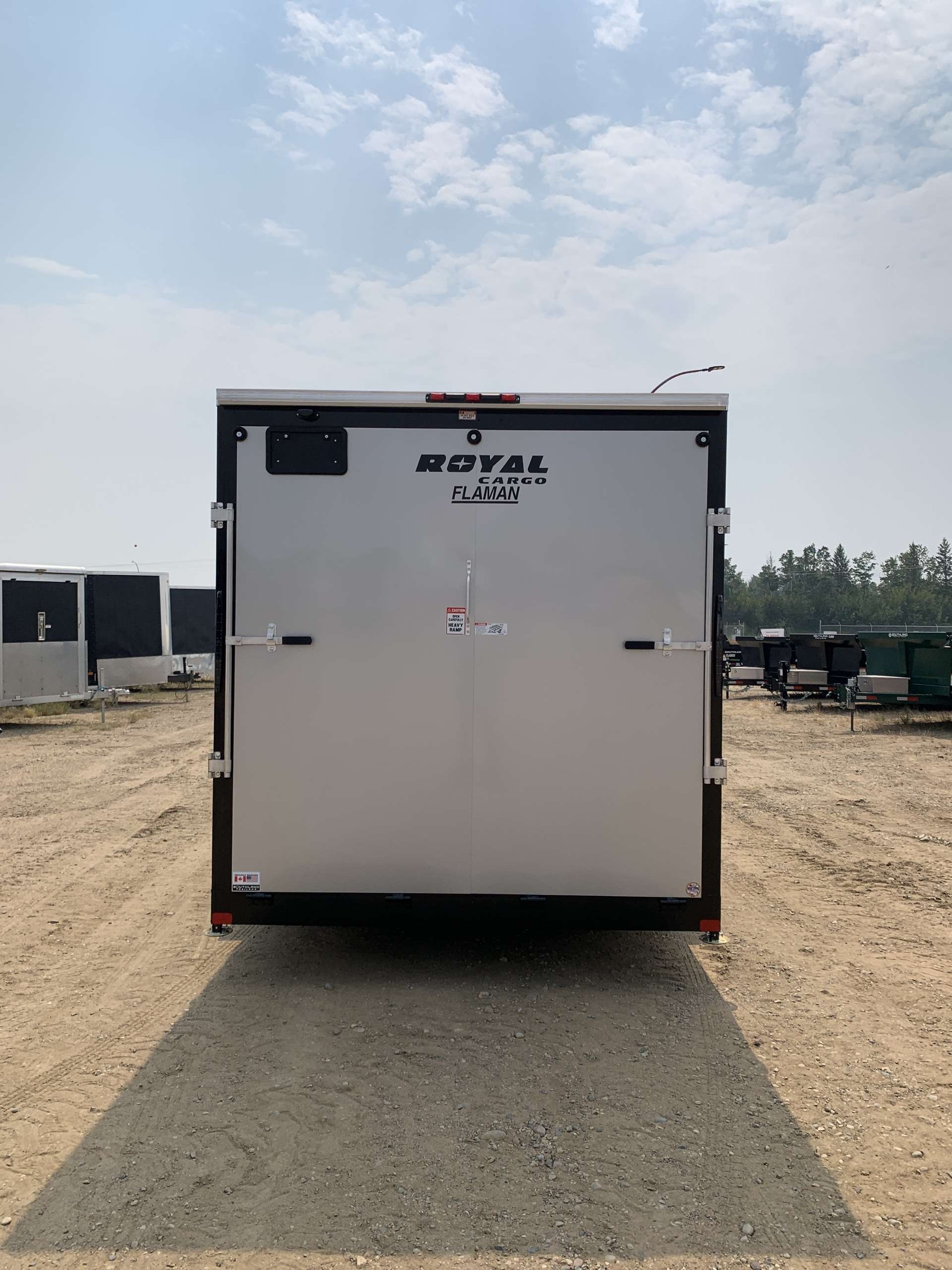 2026 Royal LCH 7'6" x 16' + V-Nose Cargo Trailer