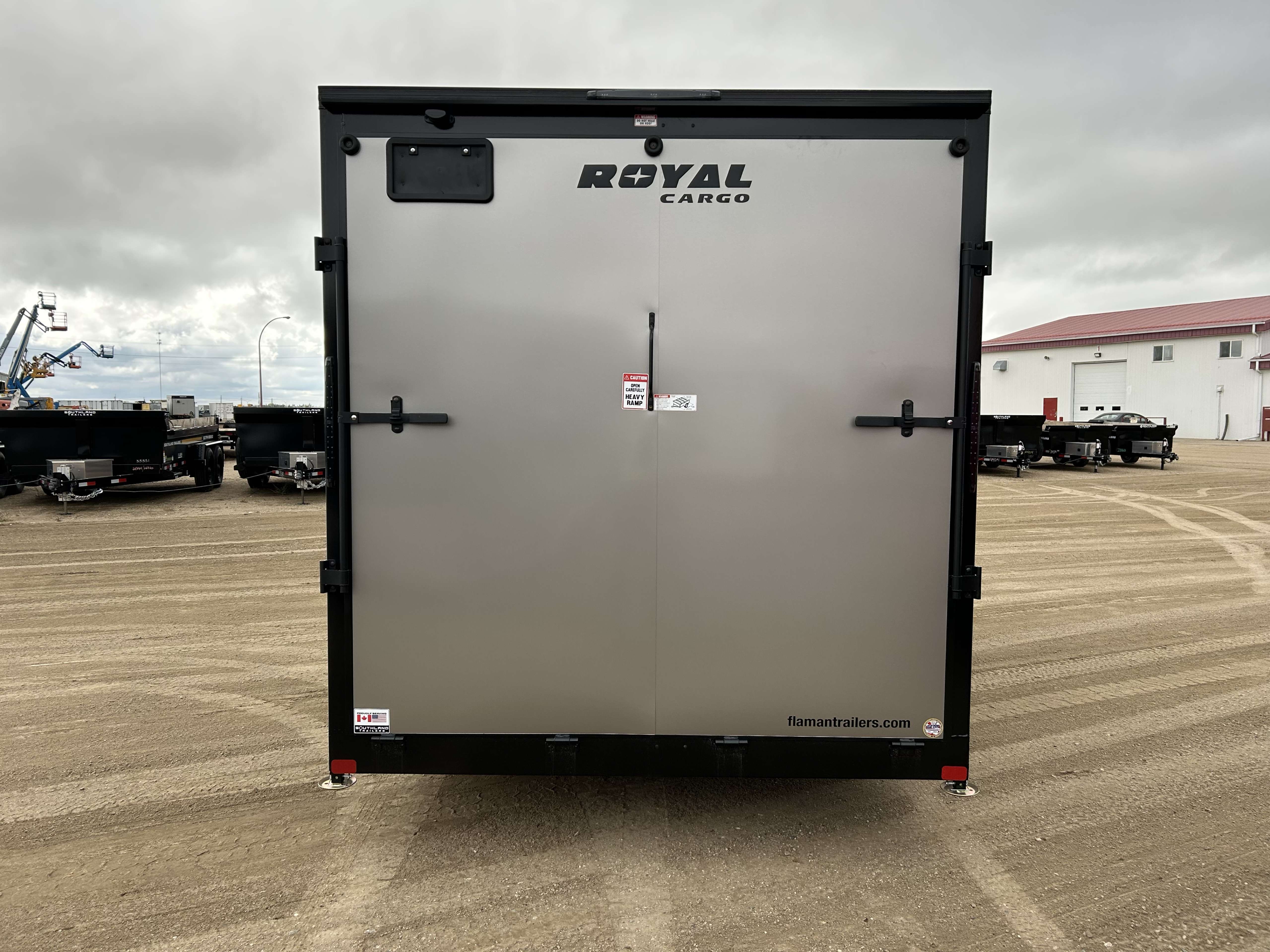 2026 Royal LCH 7'6" x 16' + V-Nose Cargo Trailer