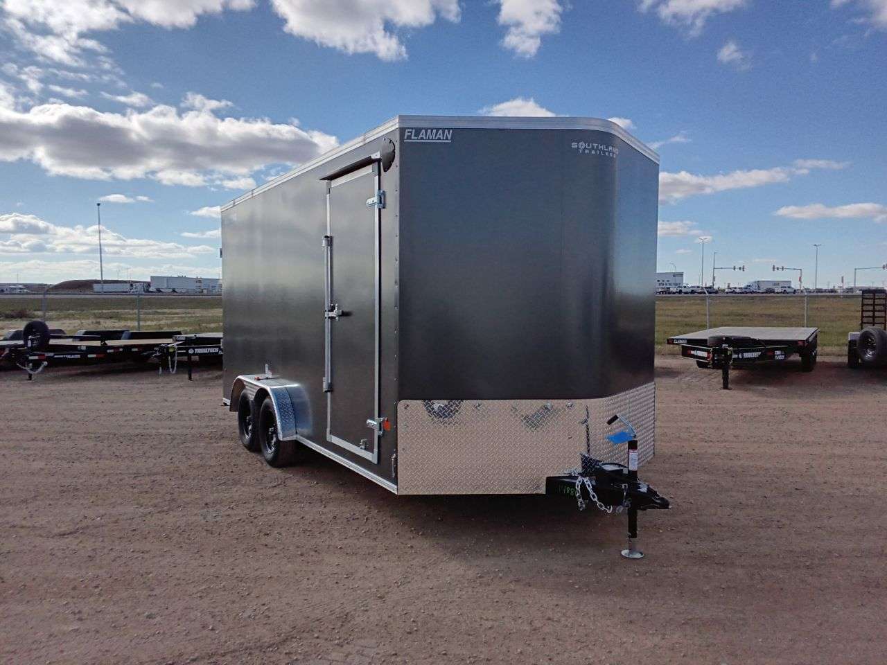 2026 Royal LCH 7'6" x 16' + V-Nose Cargo Trailer