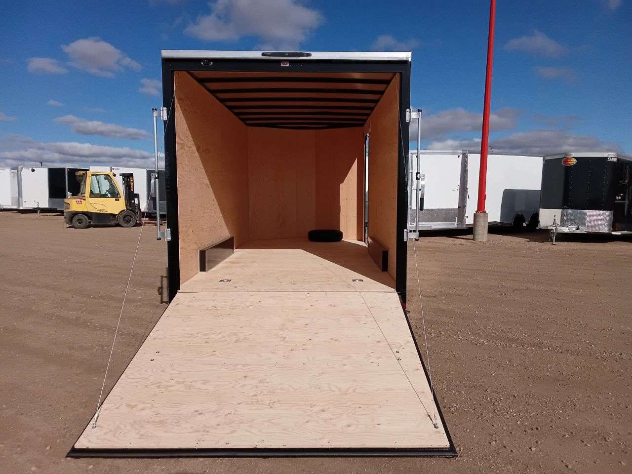 2026 Royal LCH 7'6" x 16' + V-Nose Cargo Trailer