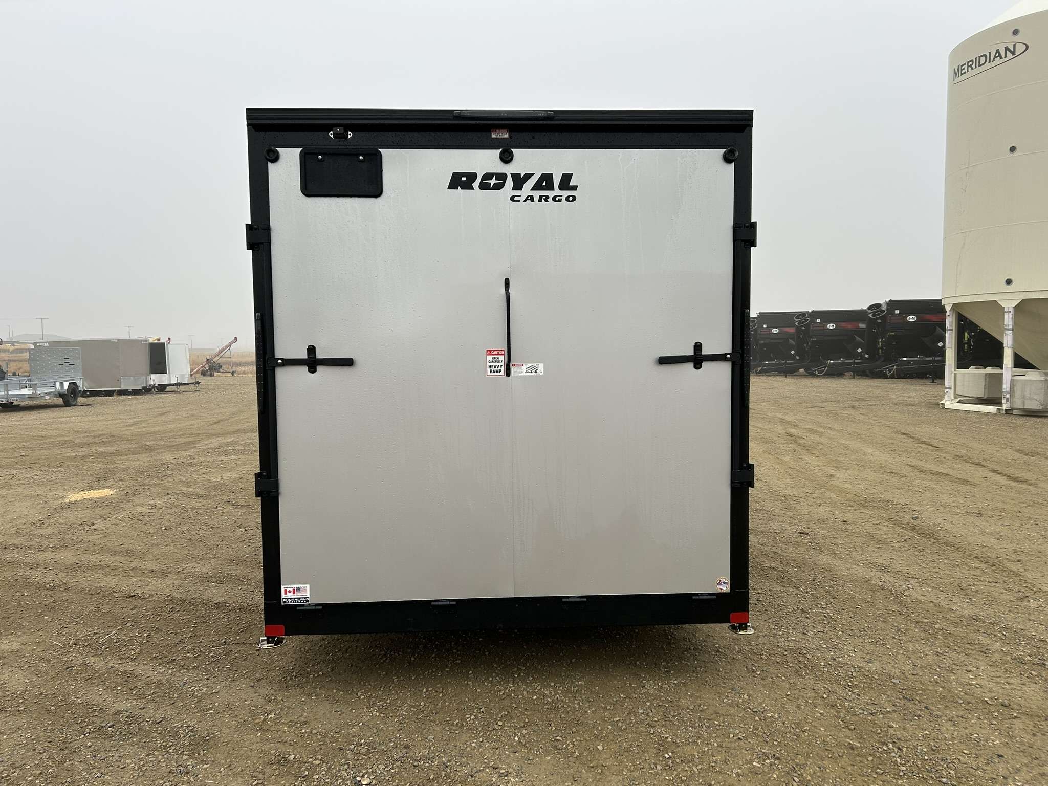 2026 Royal LCH 7'6" x 16' + V-Nose Cargo Trailer