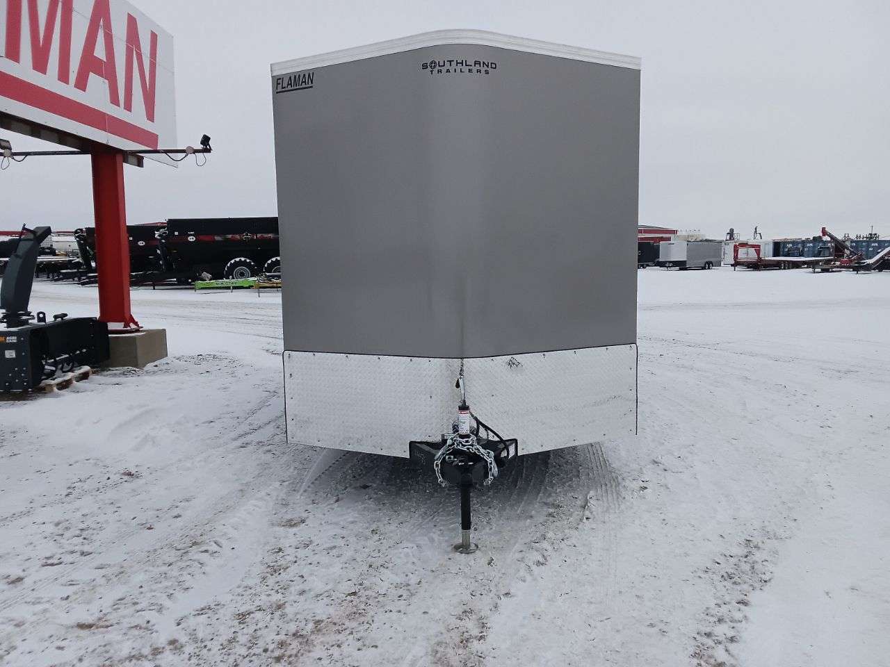 2026 Royal LCH 7'6" x 16' + V-Nose Cargo Trailer