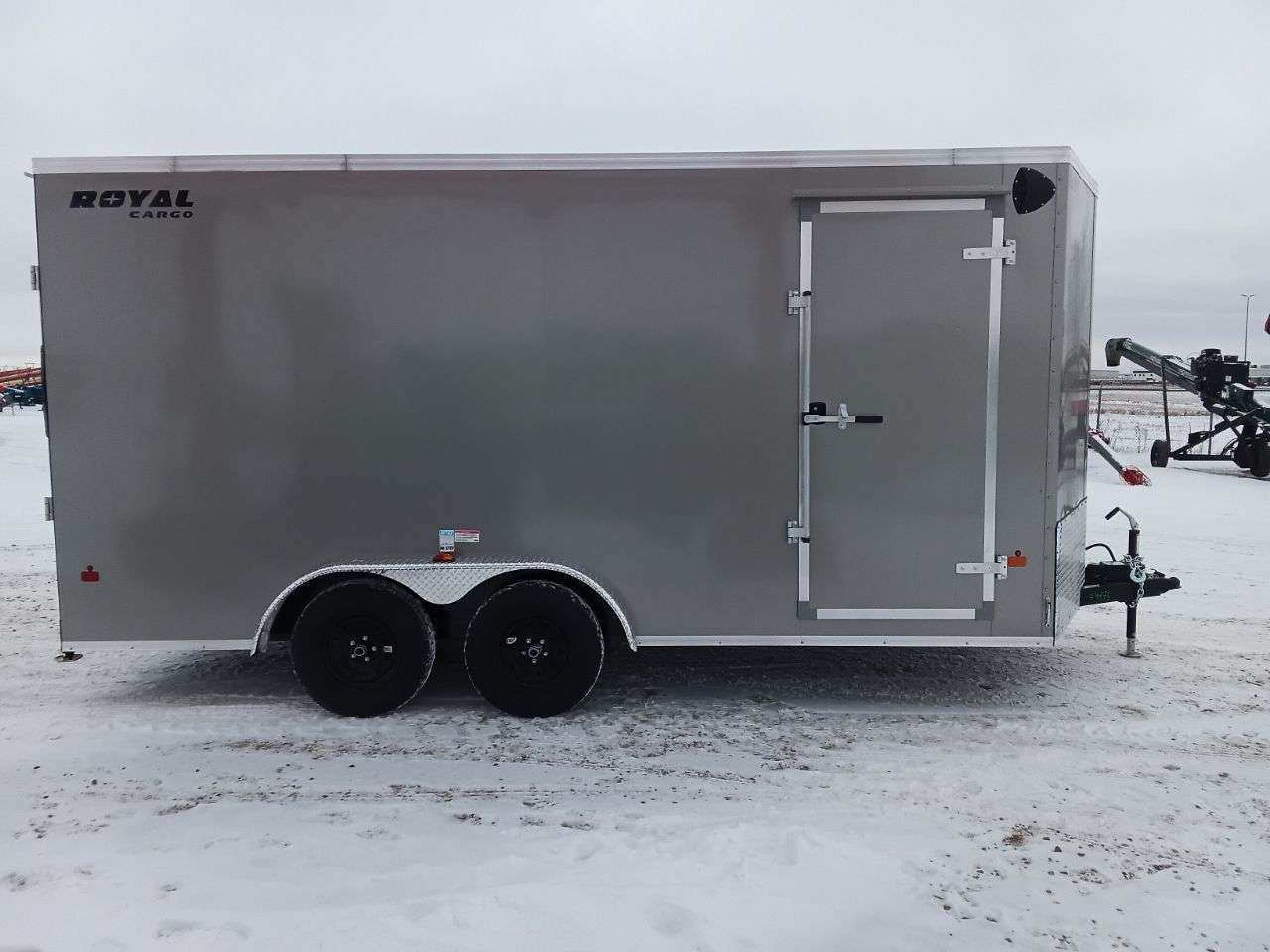 2026 Royal LCH 7'6" x 16' + V-Nose Cargo Trailer