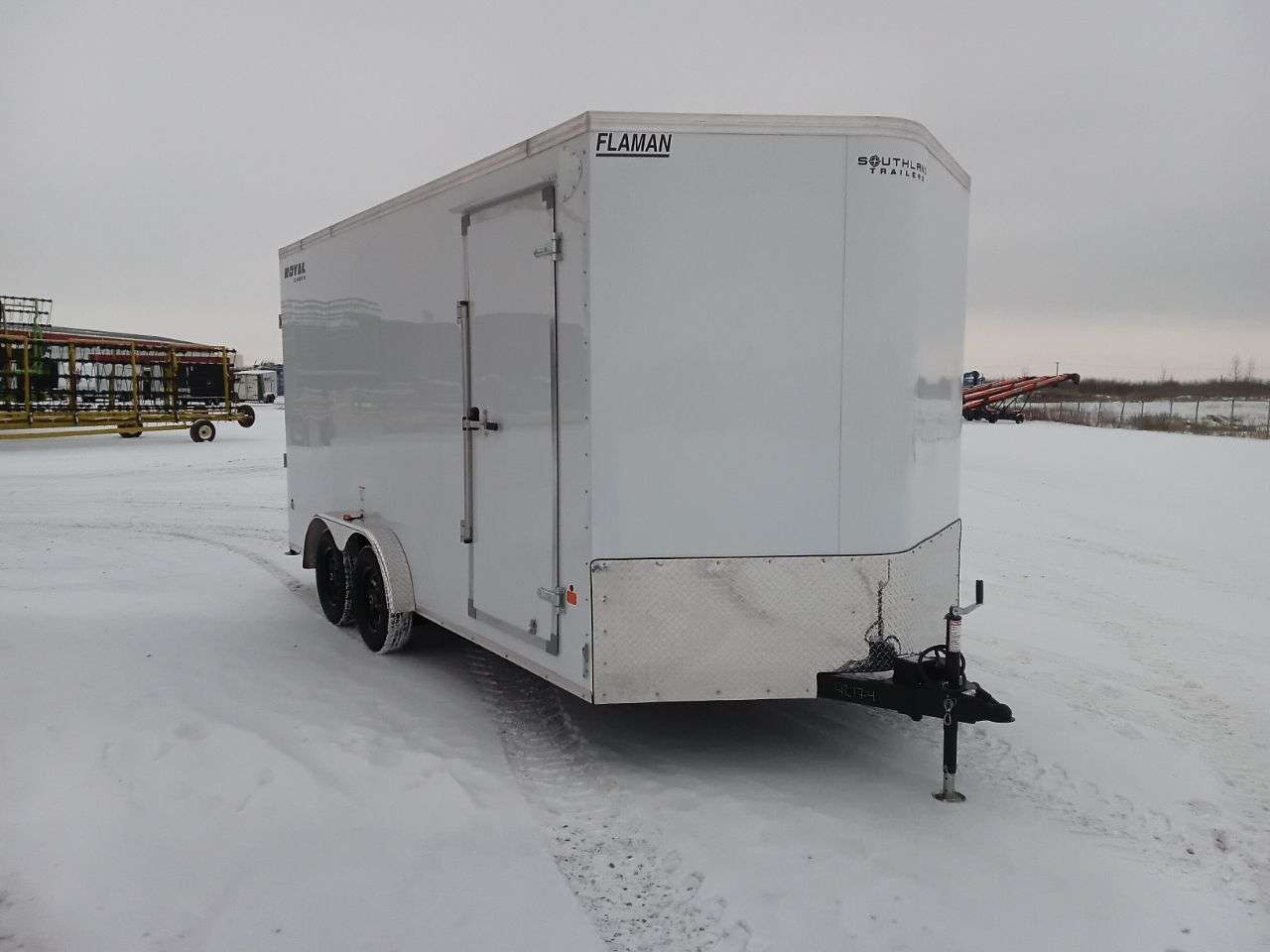 2026 Royal LCH 7'6" x 16' + V-Nose Cargo Trailer