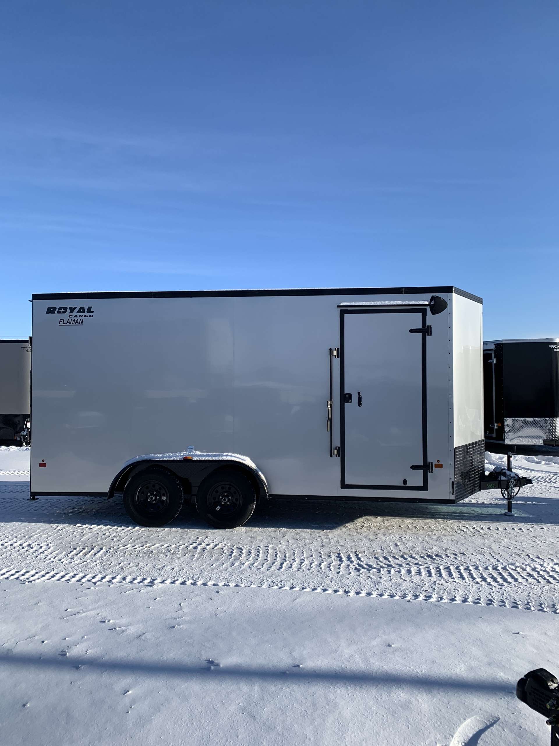 2026 Royal LCH 7'6" x 16' + V-Nose Cargo Trailer