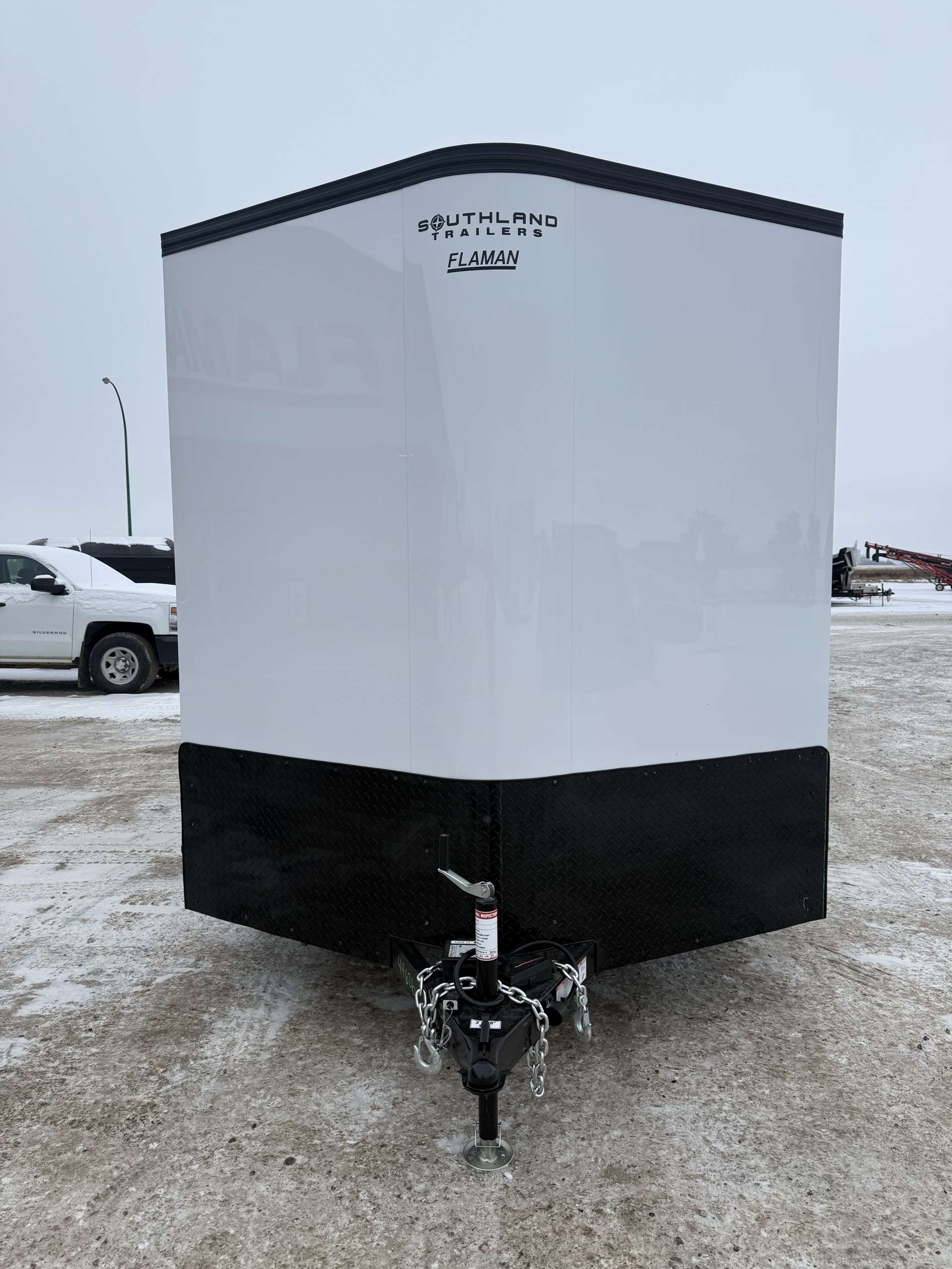 2026 Royal LCH 7'6" x 16' + V-Nose Cargo Trailer