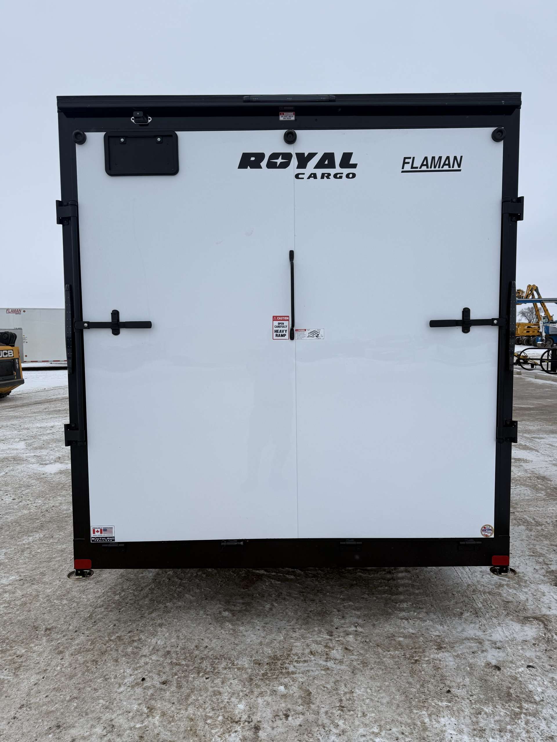 2026 Royal LCH 7'6" x 16' + V-Nose Cargo Trailer