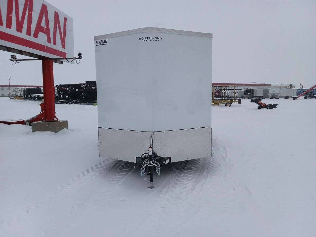 2026 Royal LCH 7'6" x 16' + V-Nose Cargo Trailer