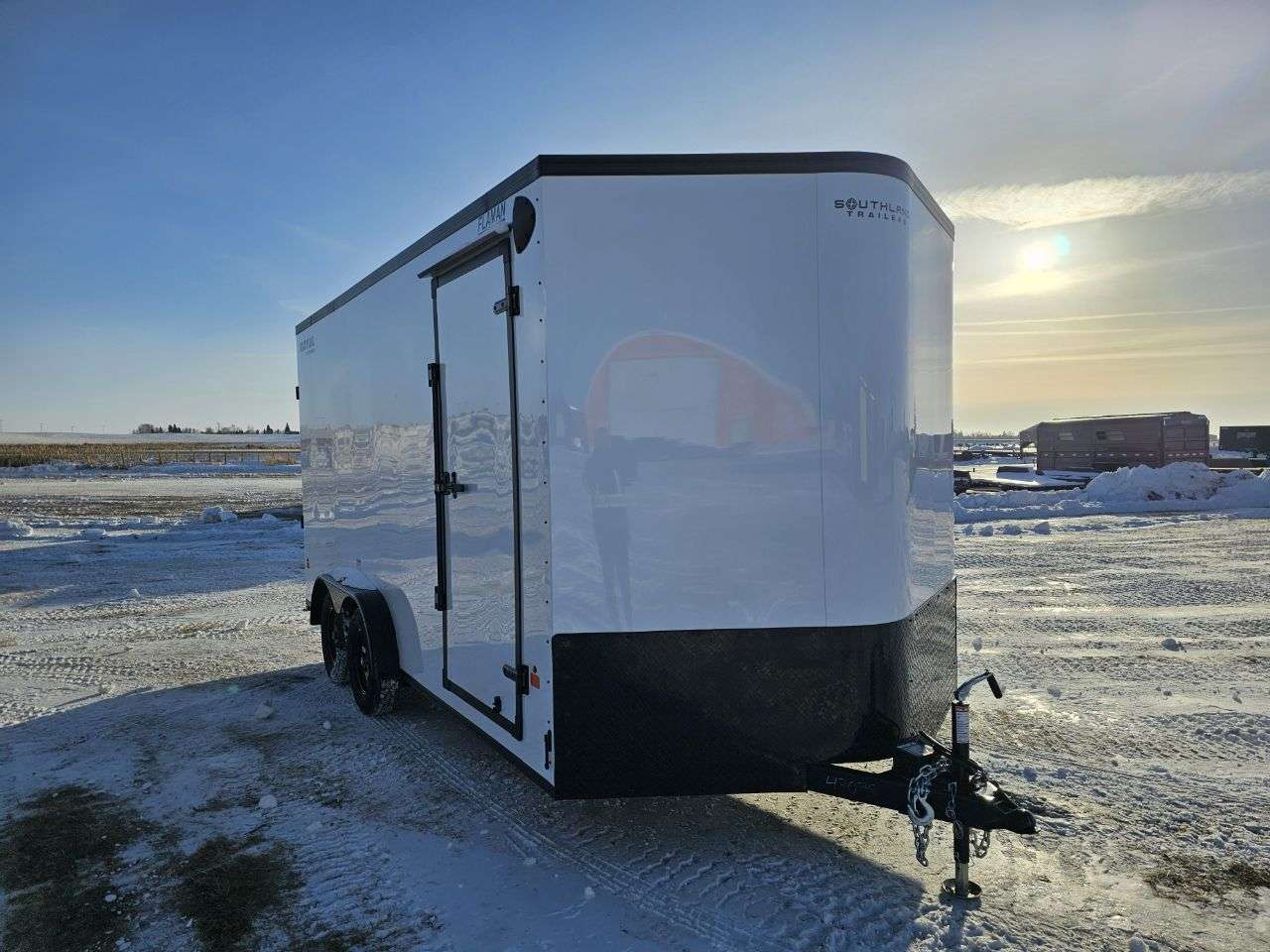 2026 Royal LCH 7'6" x 16' + V-Nose Cargo Trailer