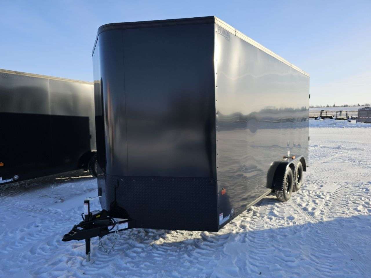 2026 Royal LCH 7'6" x 16' + V-Nose Cargo Trailer