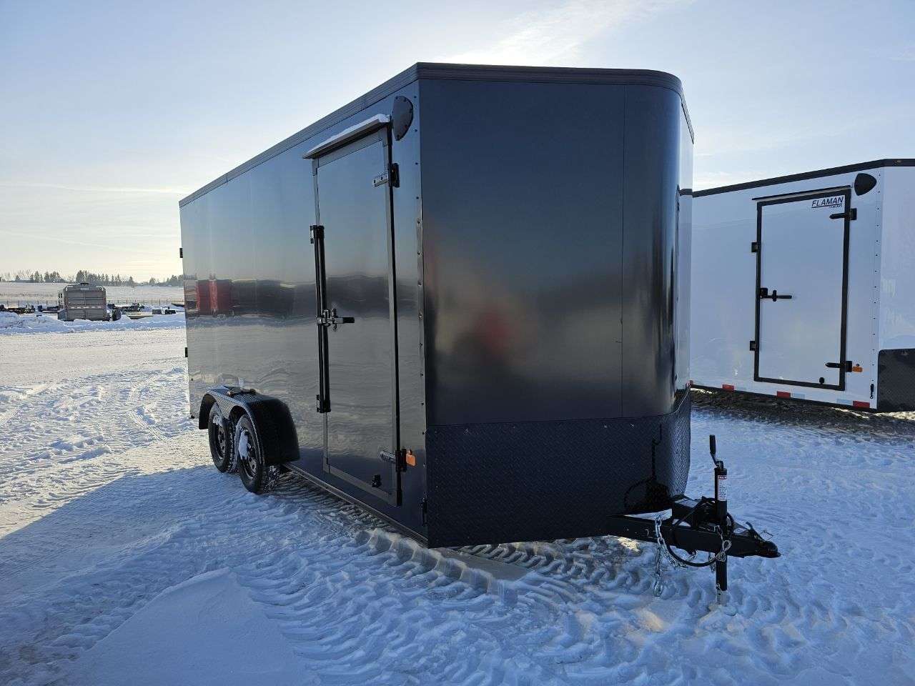 2026 Royal LCH 7'6" x 16' + V-Nose Cargo Trailer