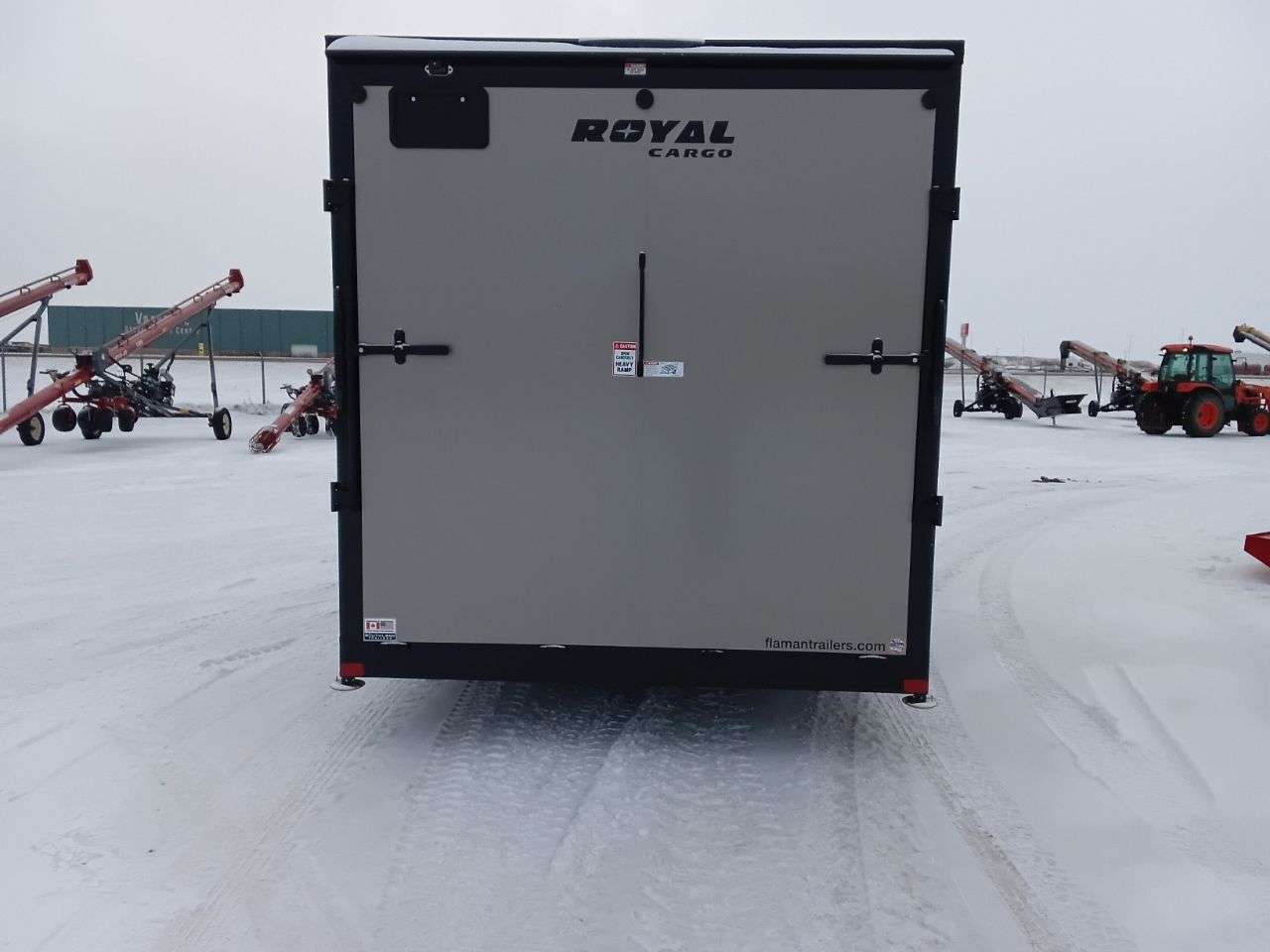 2026 Royal LCH 7'6" x 16' + V-Nose Cargo Trailer