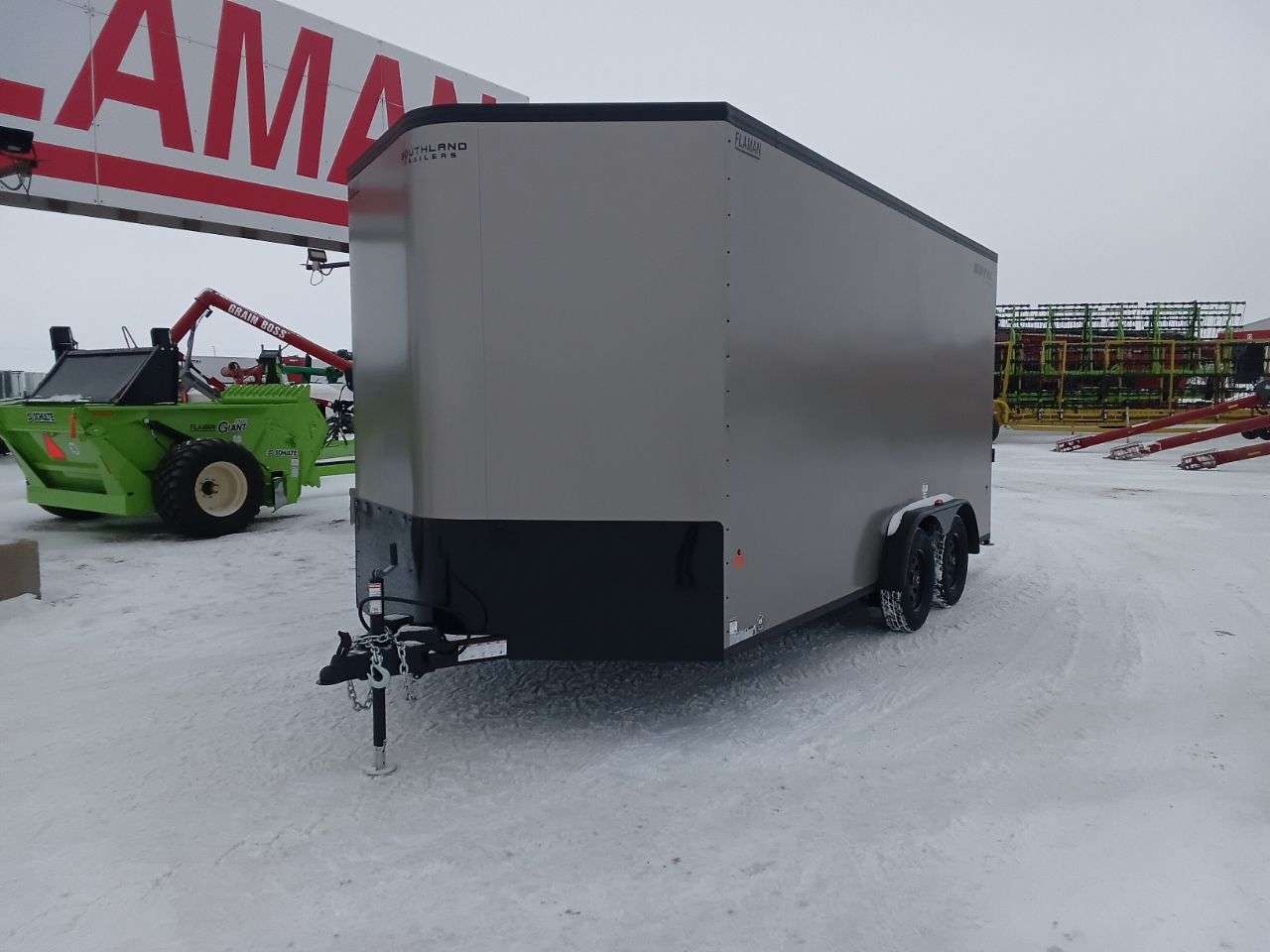 2026 Royal LCH 7'6" x 16' + V-Nose Cargo Trailer