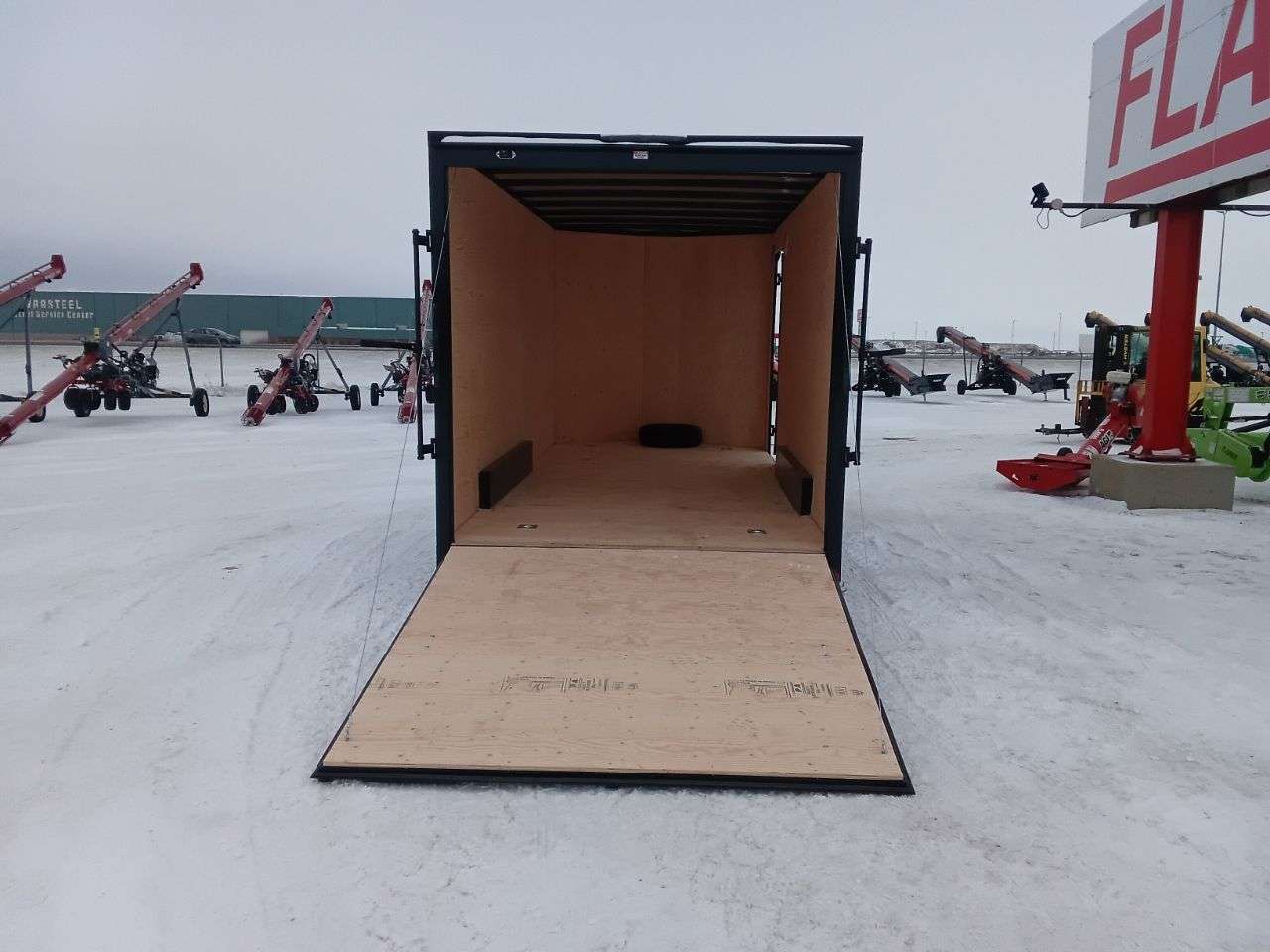 2026 Royal LCH 7'6" x 16' + V-Nose Cargo Trailer