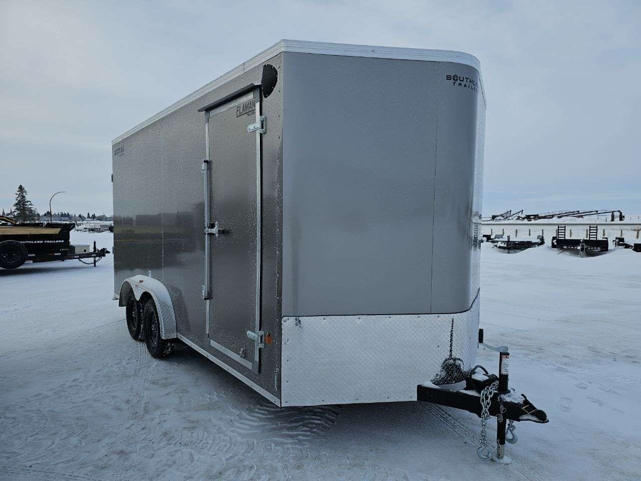 2026 Royal LCH 7'6" x 16' + V-Nose Cargo Trailer