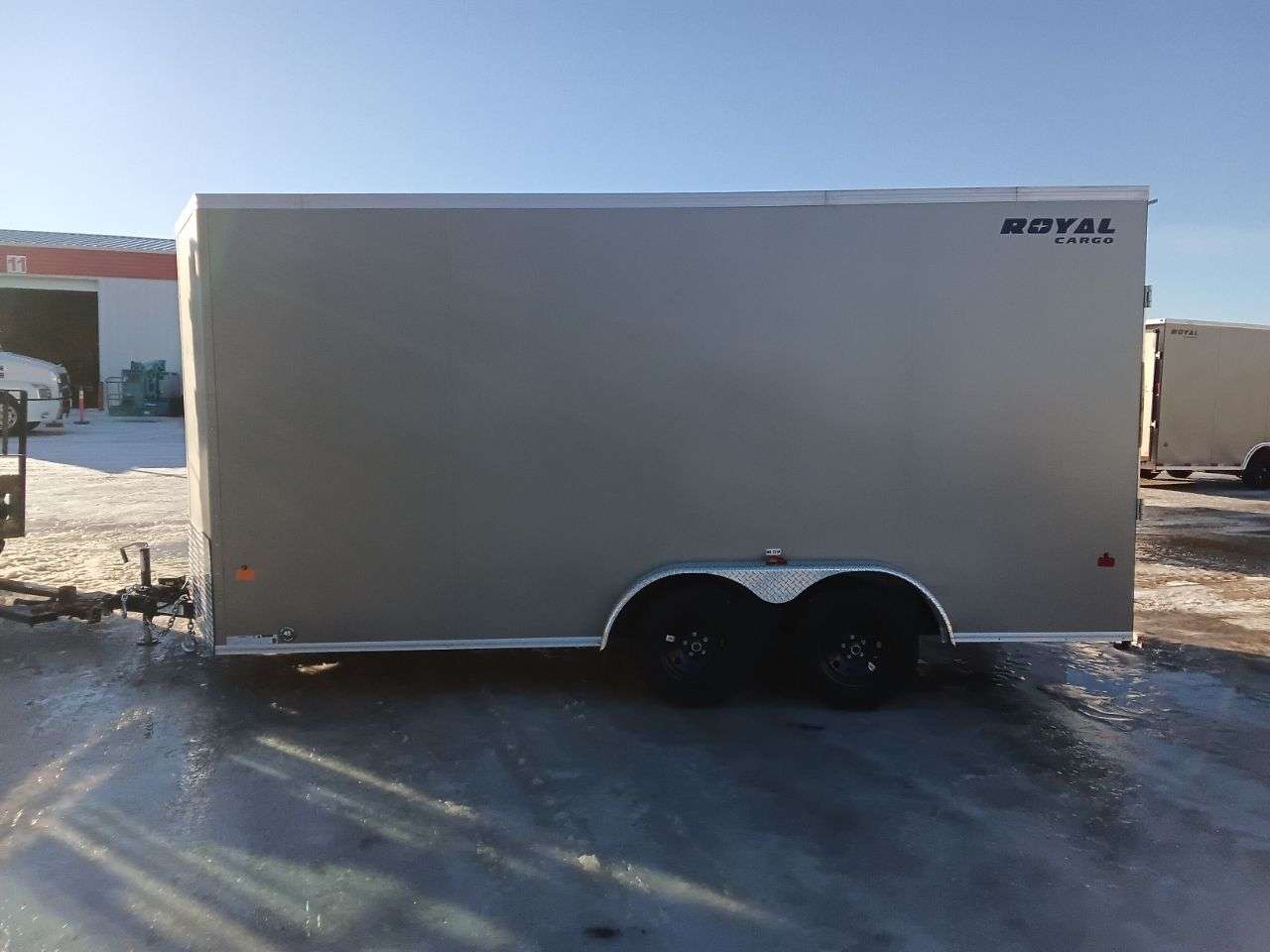 2026 Royal LCH 7'6" x 16' + V-Nose Cargo Trailer
