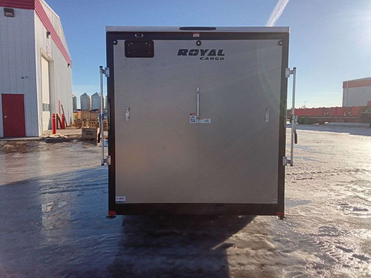 2026 Royal LCH 7'6" x 16' + V-Nose Cargo Trailer