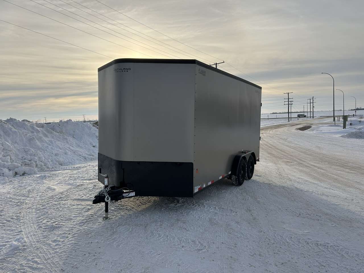 2026 Royal LCH 7'6" x 16' + V-Nose Cargo Trailer