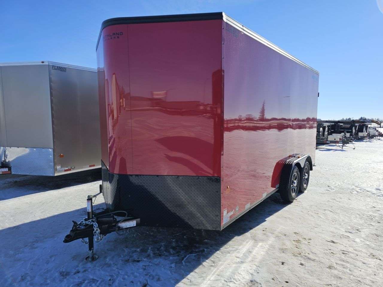 2026 Royal LCH 7'6" x 16' + V-Nose Cargo Trailer