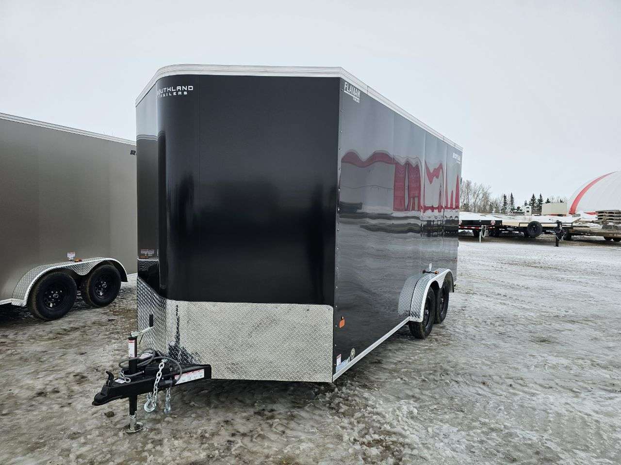 2026 Royal LCH 7'6" x 16' + V-Nose Cargo Trailer