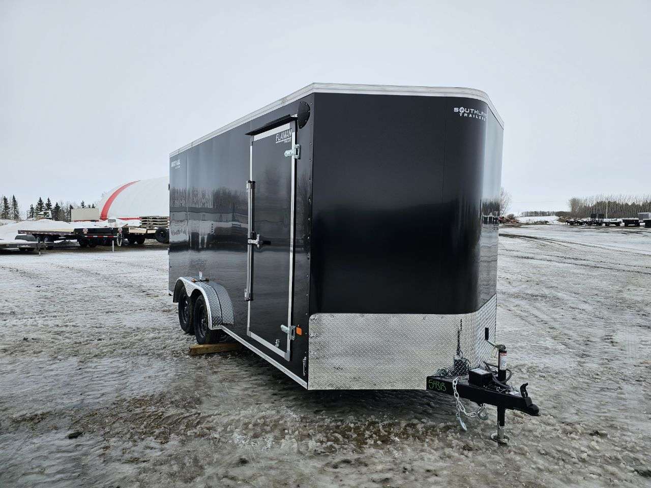 2026 Royal LCH 7'6" x 16' + V-Nose Cargo Trailer