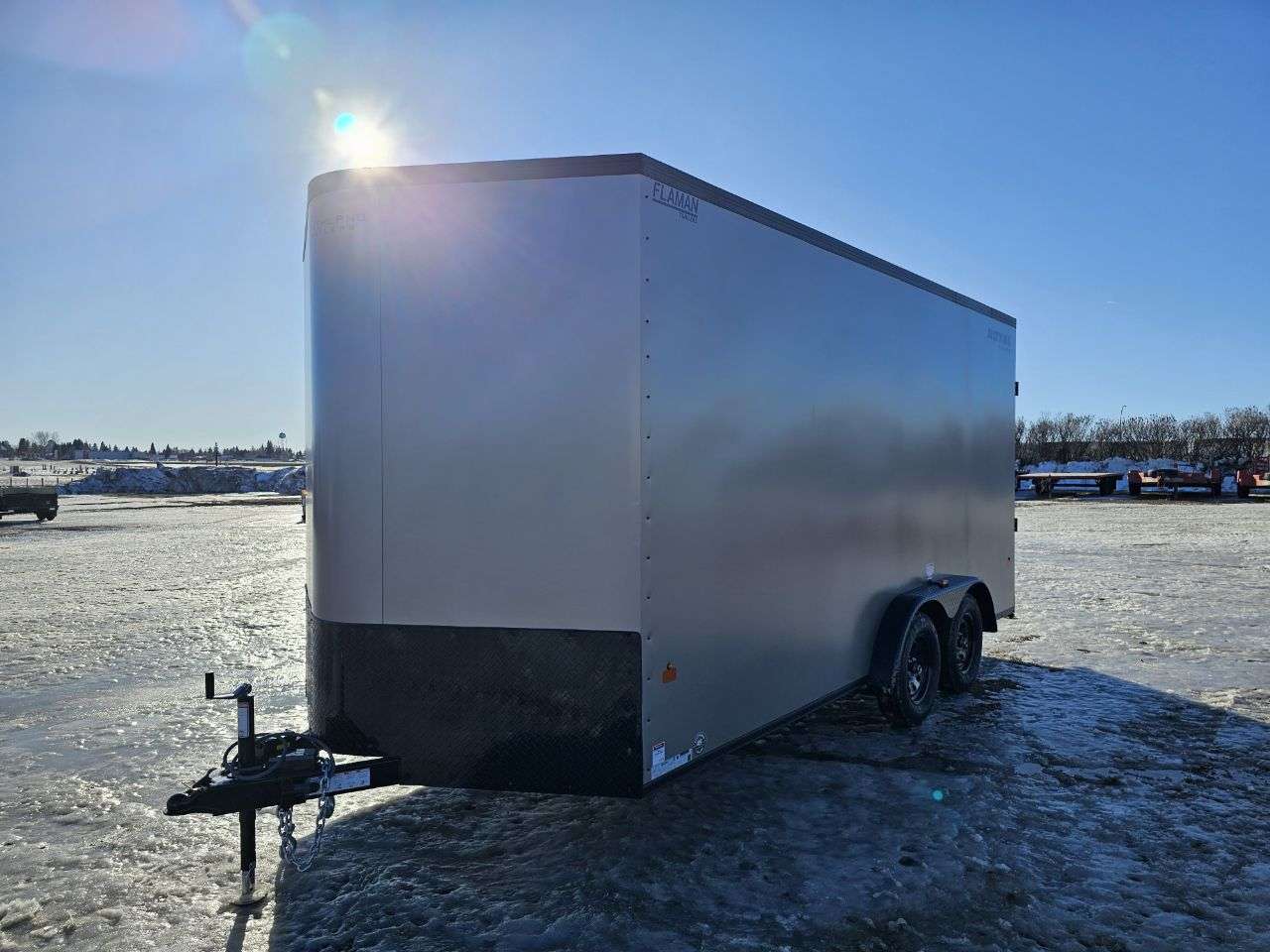 2026 Royal LCH 7'6" x 16' + V-Nose Cargo Trailer