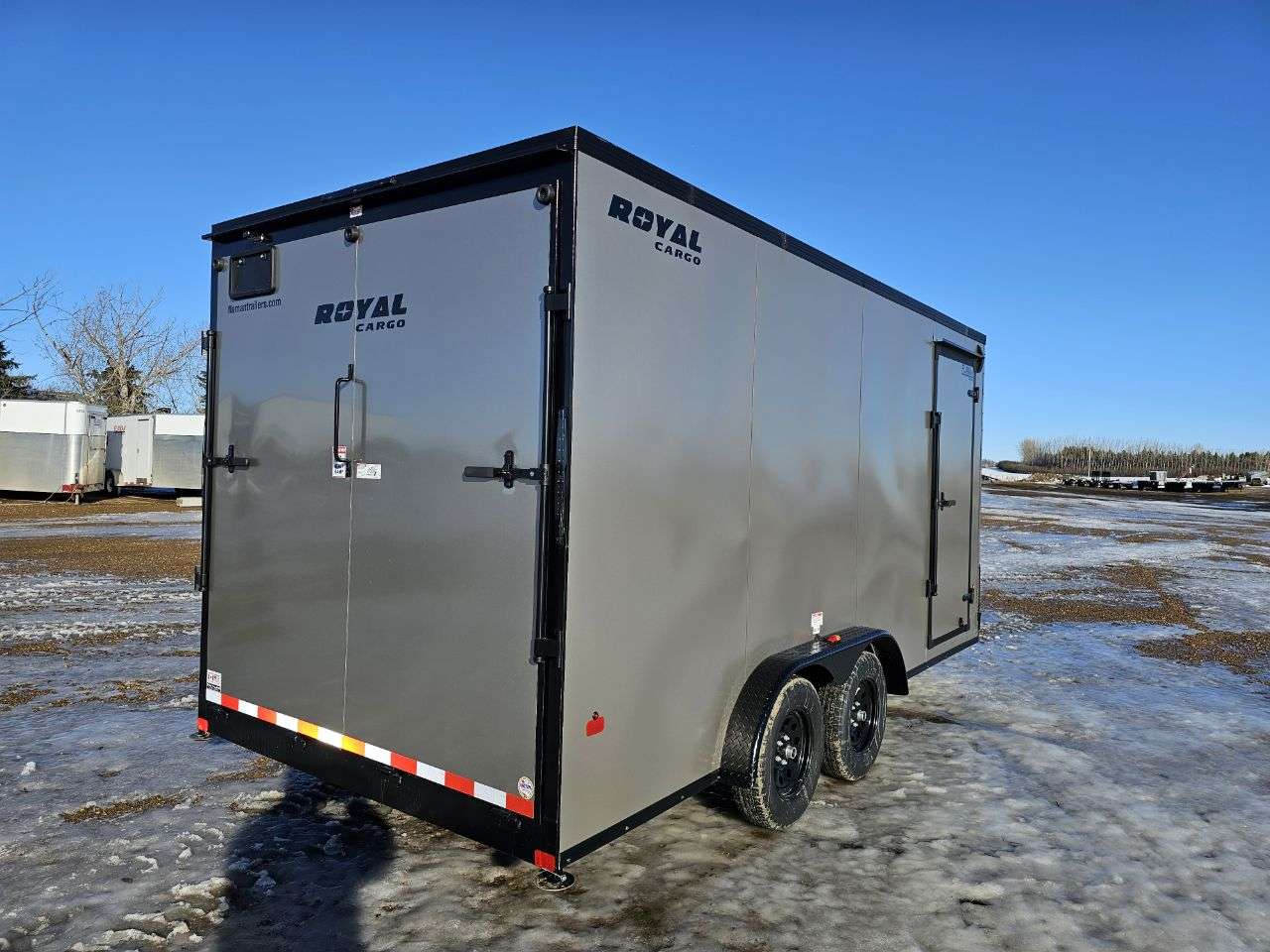 2026 Royal LCH 7'6" x 16' + V-Nose Cargo Trailer