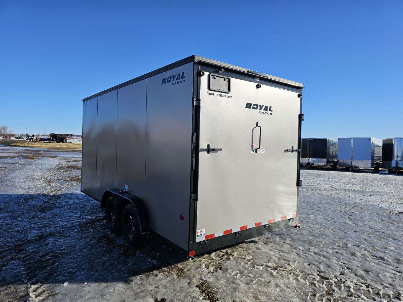 2026 Royal LCH 7'6" x 16' + V-Nose Cargo Trailer