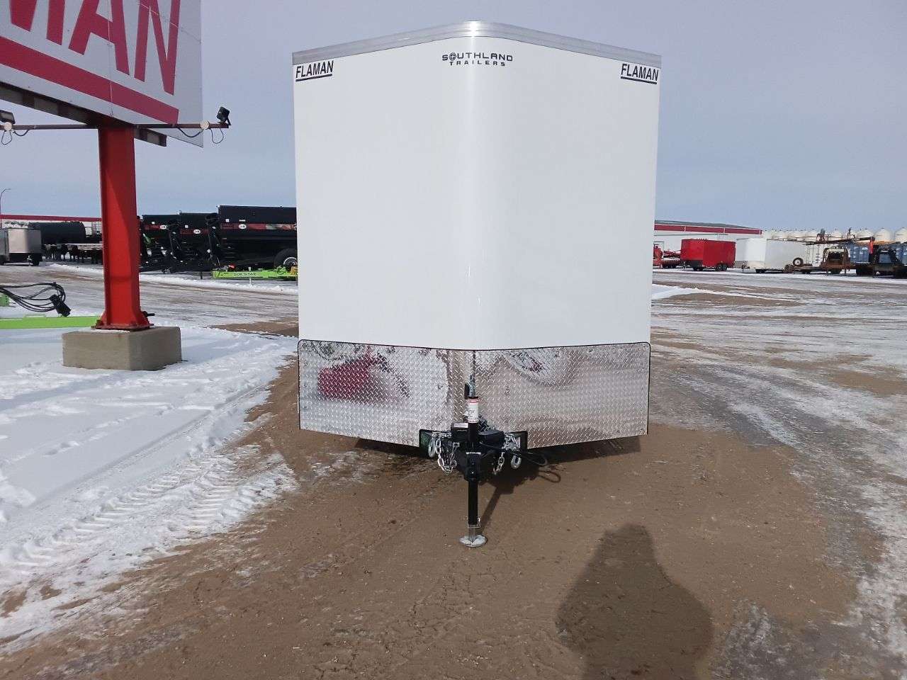 2026 Royal LCH 7'6" x 16' + V-Nose Cargo Trailer