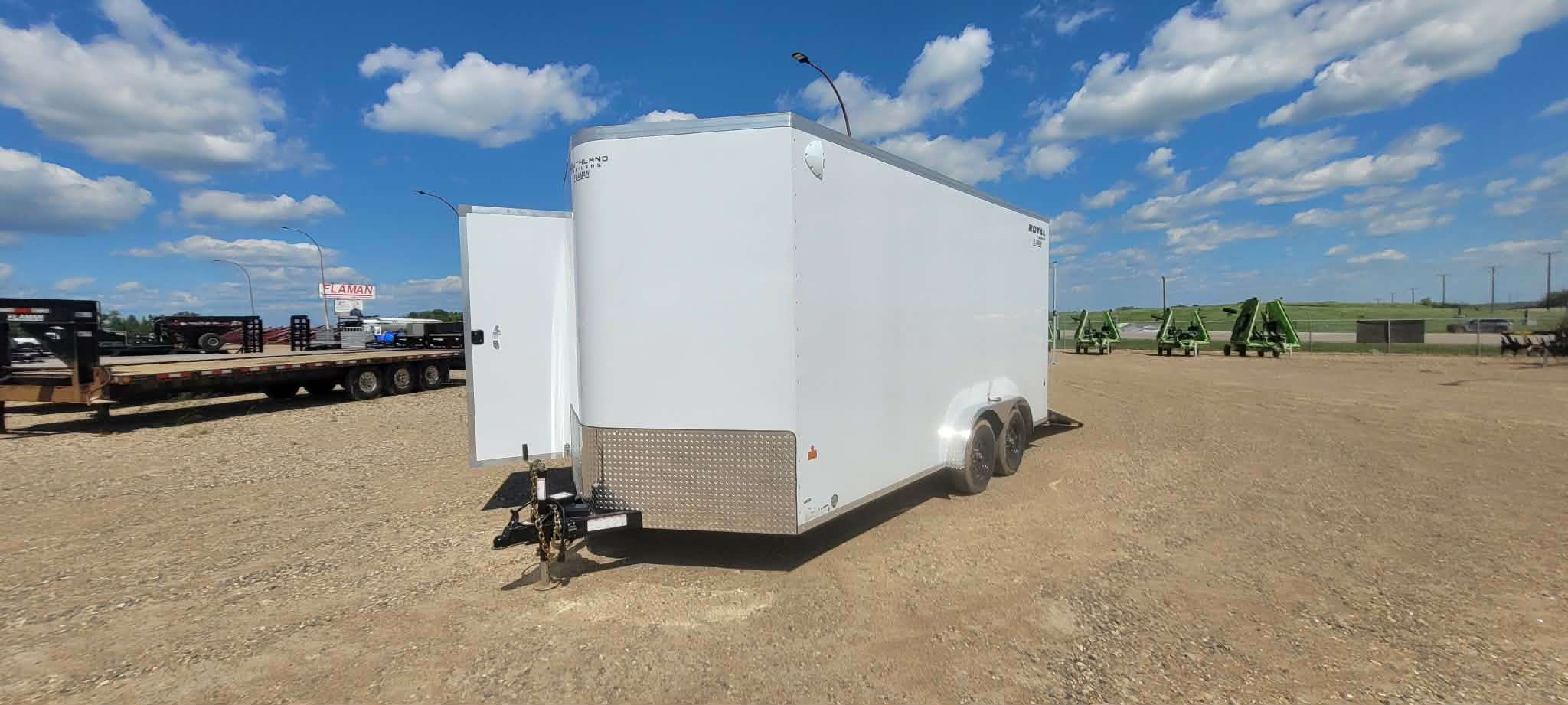 2026 Royal LCH 7'6" x 16' + V-Nose Cargo Trailer