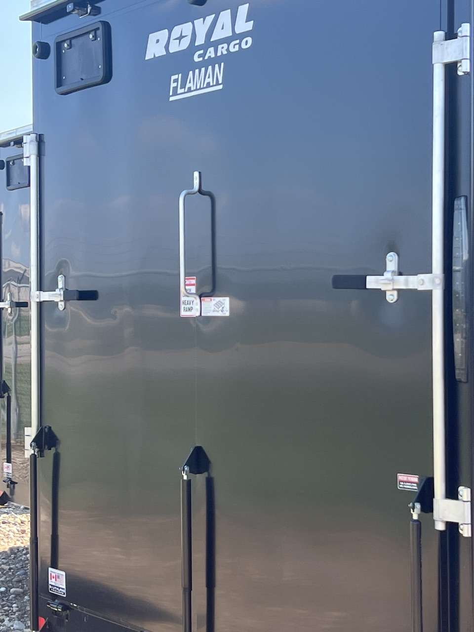 2026 Royal LCH 7'6" x 16' + V-Nose Cargo Trailer