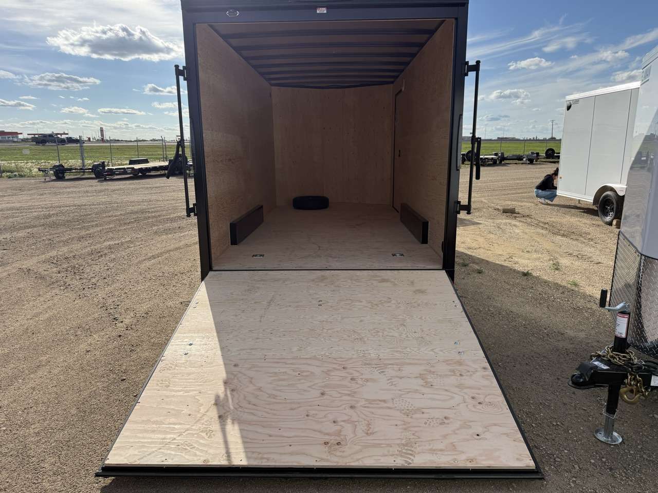 2026 Royal LCH 7'6" x 16' + V-Nose Cargo Trailer