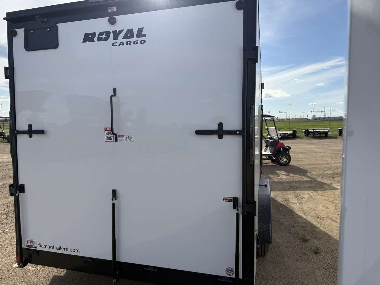 2026 Royal LCH 7'6" x 16' + V-Nose Cargo Trailer