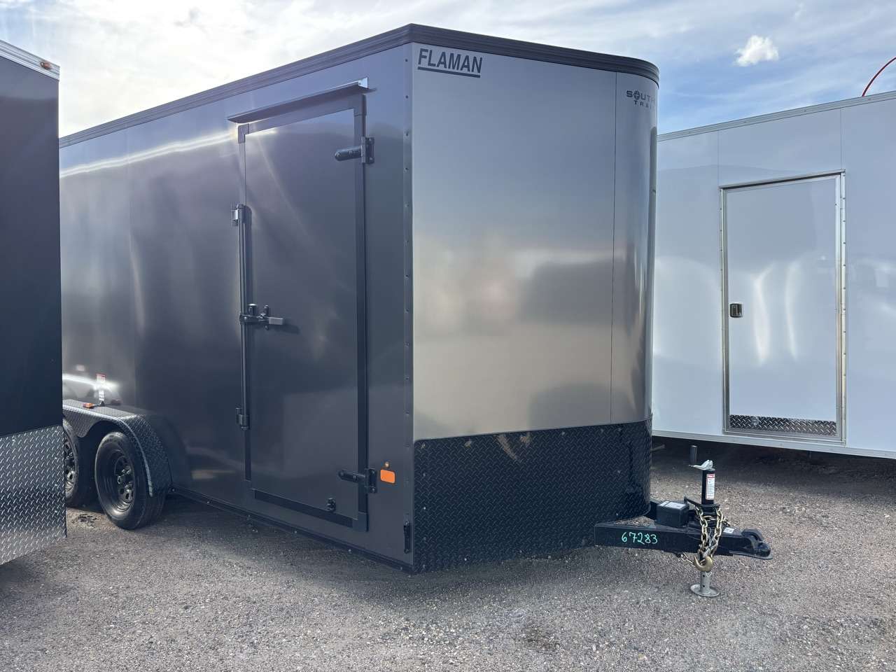 2026 Royal LCH 7'6" x 16' + V-Nose Cargo Trailer