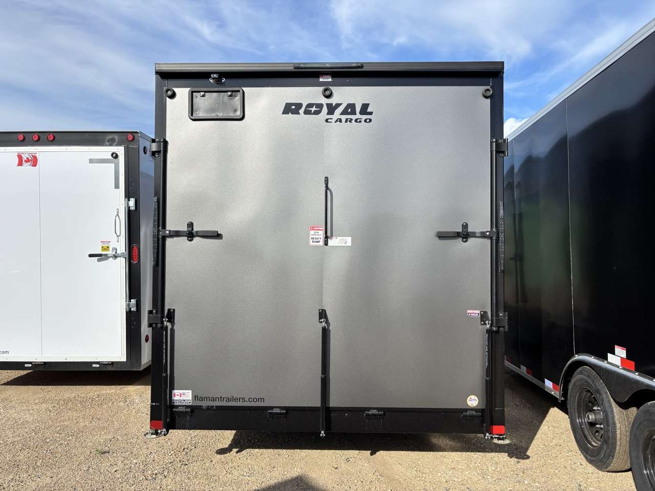 2026 Royal LCH 7'6" x 16' + V-Nose Cargo Trailer
