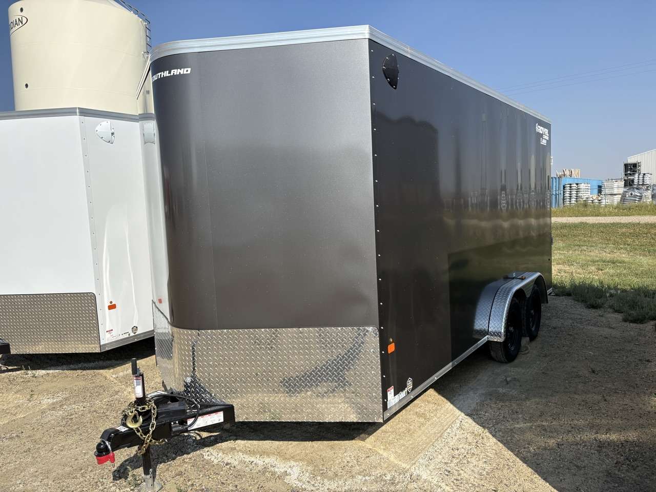 2026 Royal LCH 7'6" x 16' + V-Nose Cargo Trailer