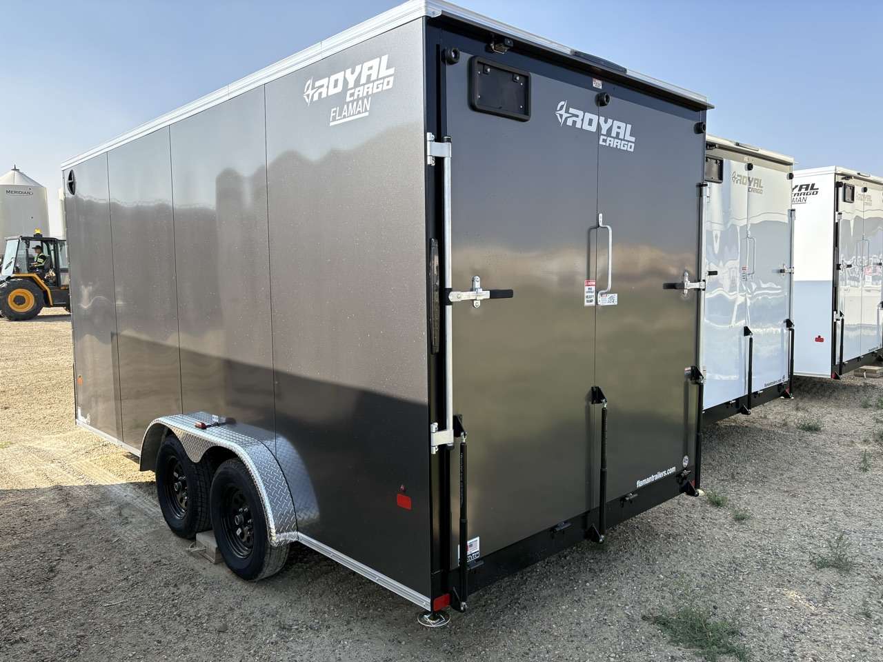 2026 Royal LCH 7'6" x 16' + V-Nose Cargo Trailer