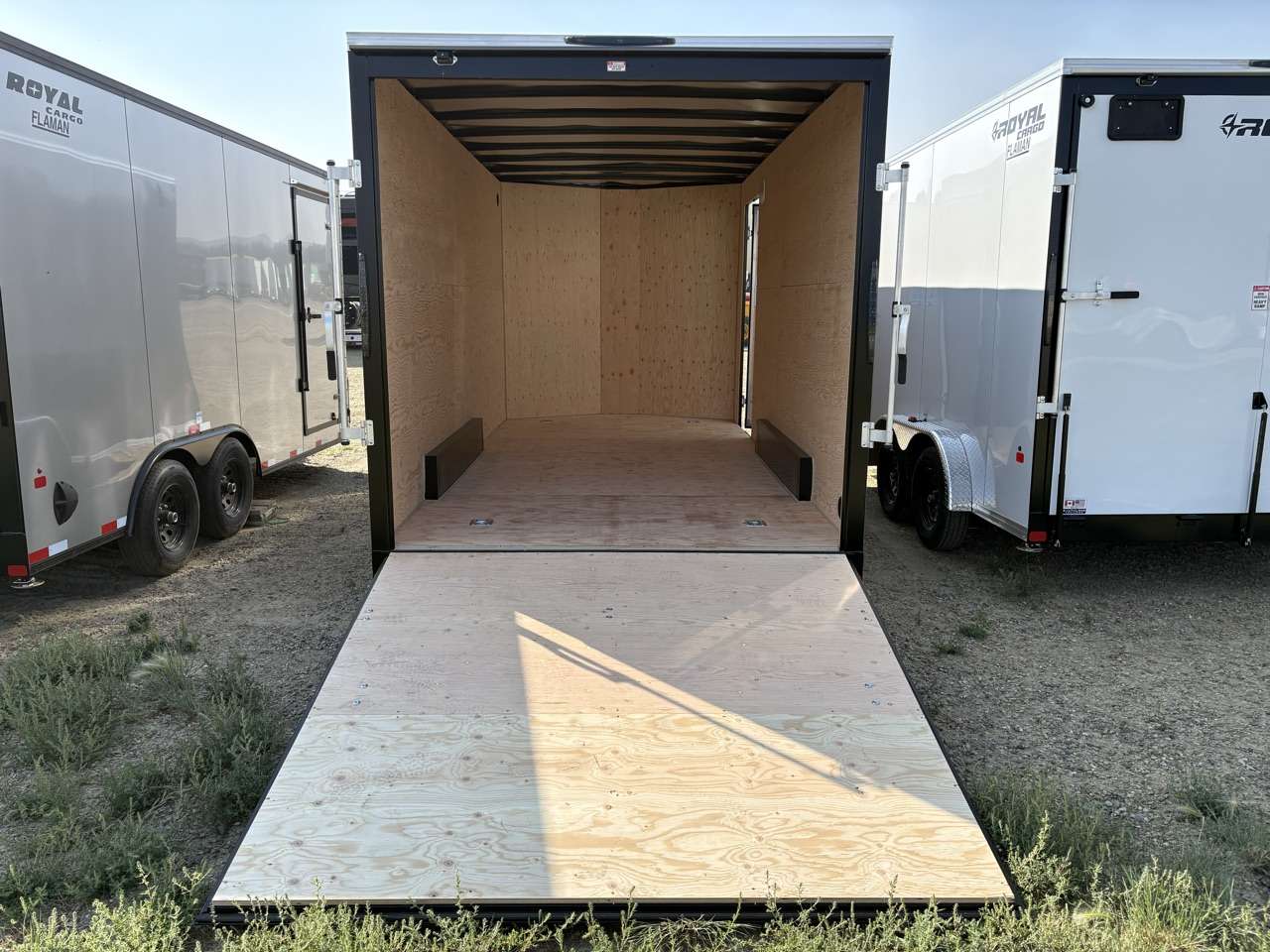 2026 Royal LCH 7'6" x 16' + V-Nose Cargo Trailer