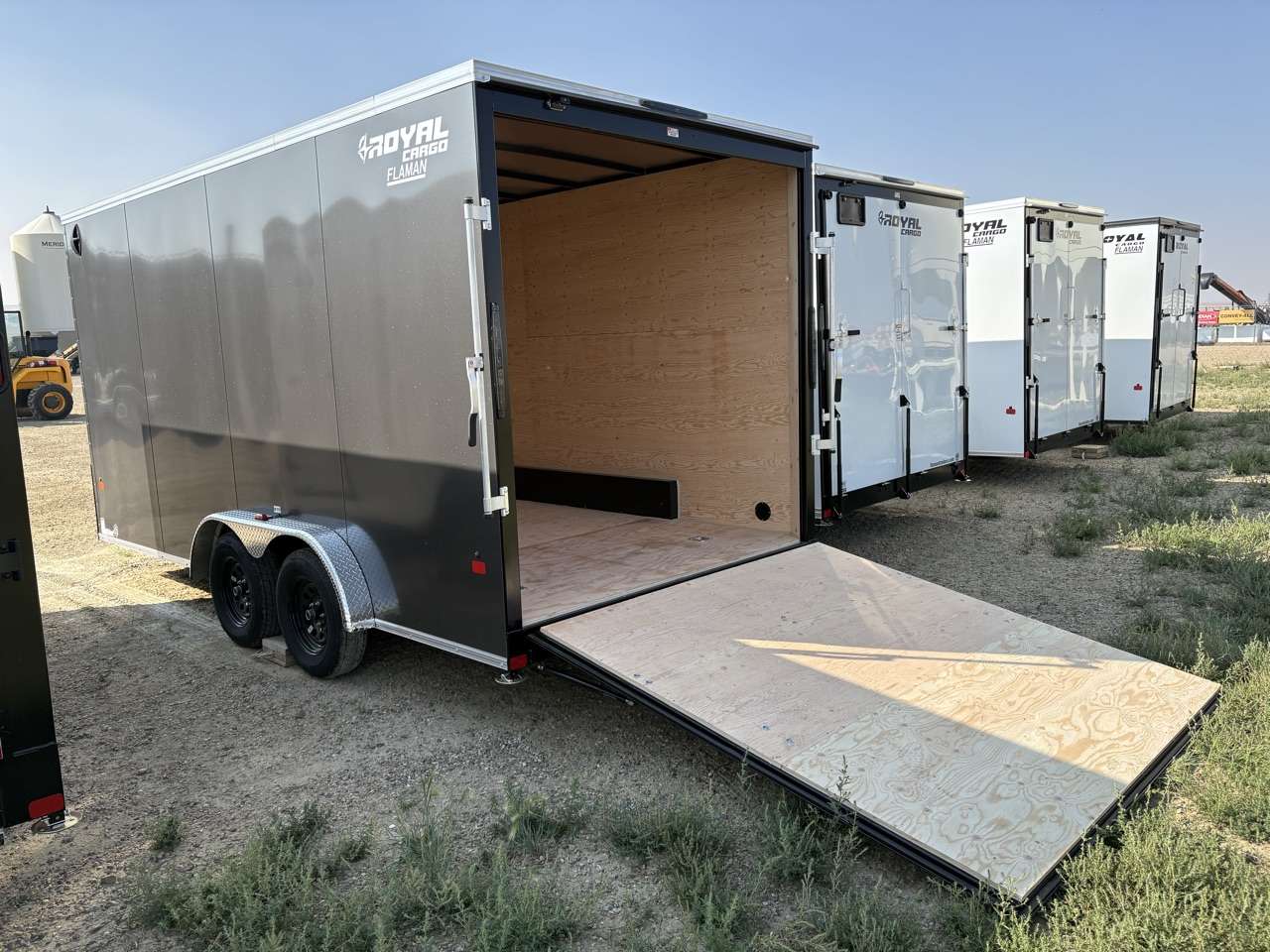 2026 Royal LCH 7'6" x 16' + V-Nose Cargo Trailer