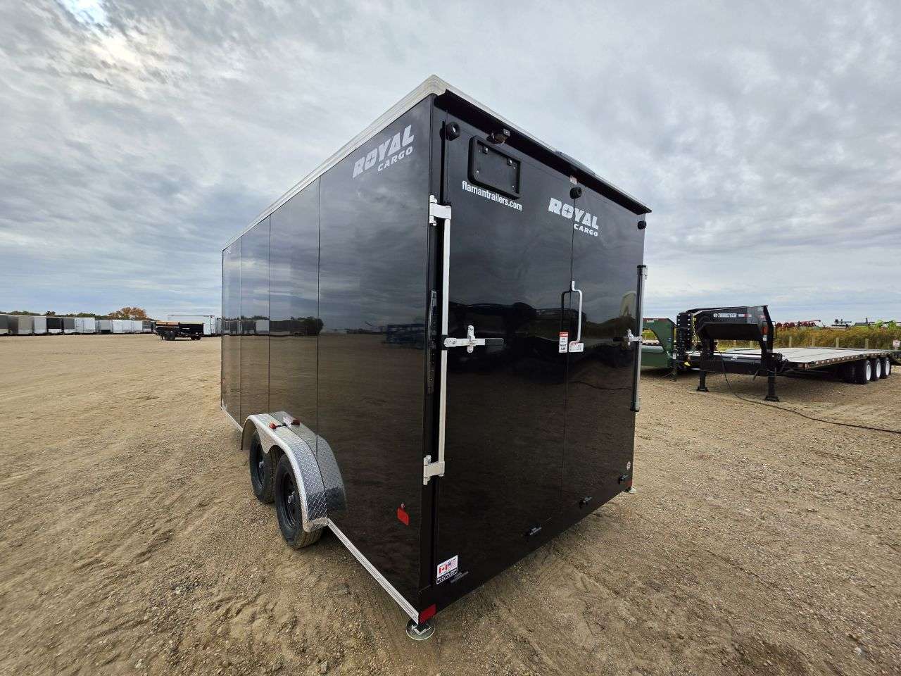 2026 Royal LCH 7'6" x 16' + V-Nose Cargo Trailer